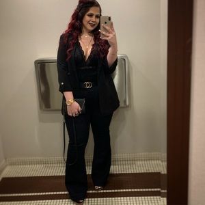 Black Loose fit blazer